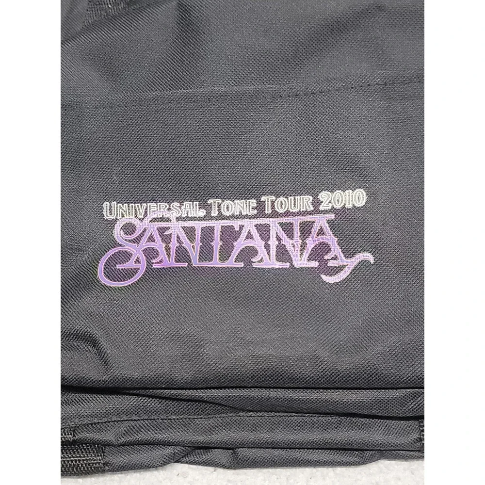 Santana Universal Tone Tour 2010 Leed's Black‎ Shoulder Tote Travel Organizer